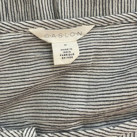 Caslon Cotton Striped Blouse - Picture 5 of 6